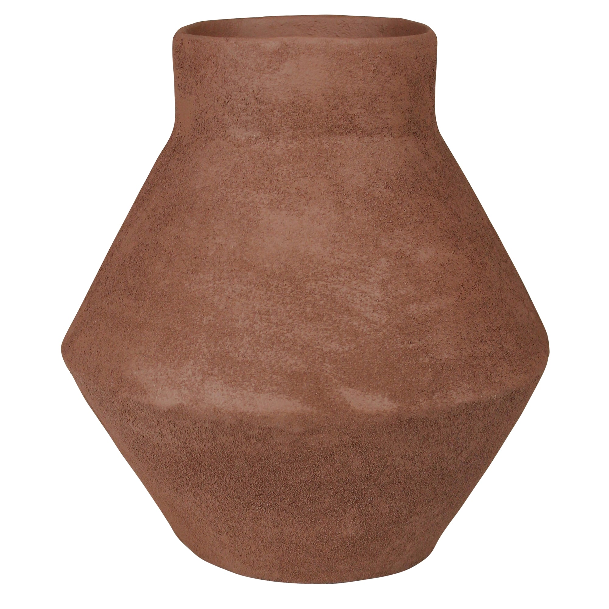 Corsica Angled Pot, Terra Cotta - Lrg