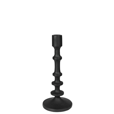 Candlestick, Black - Sm