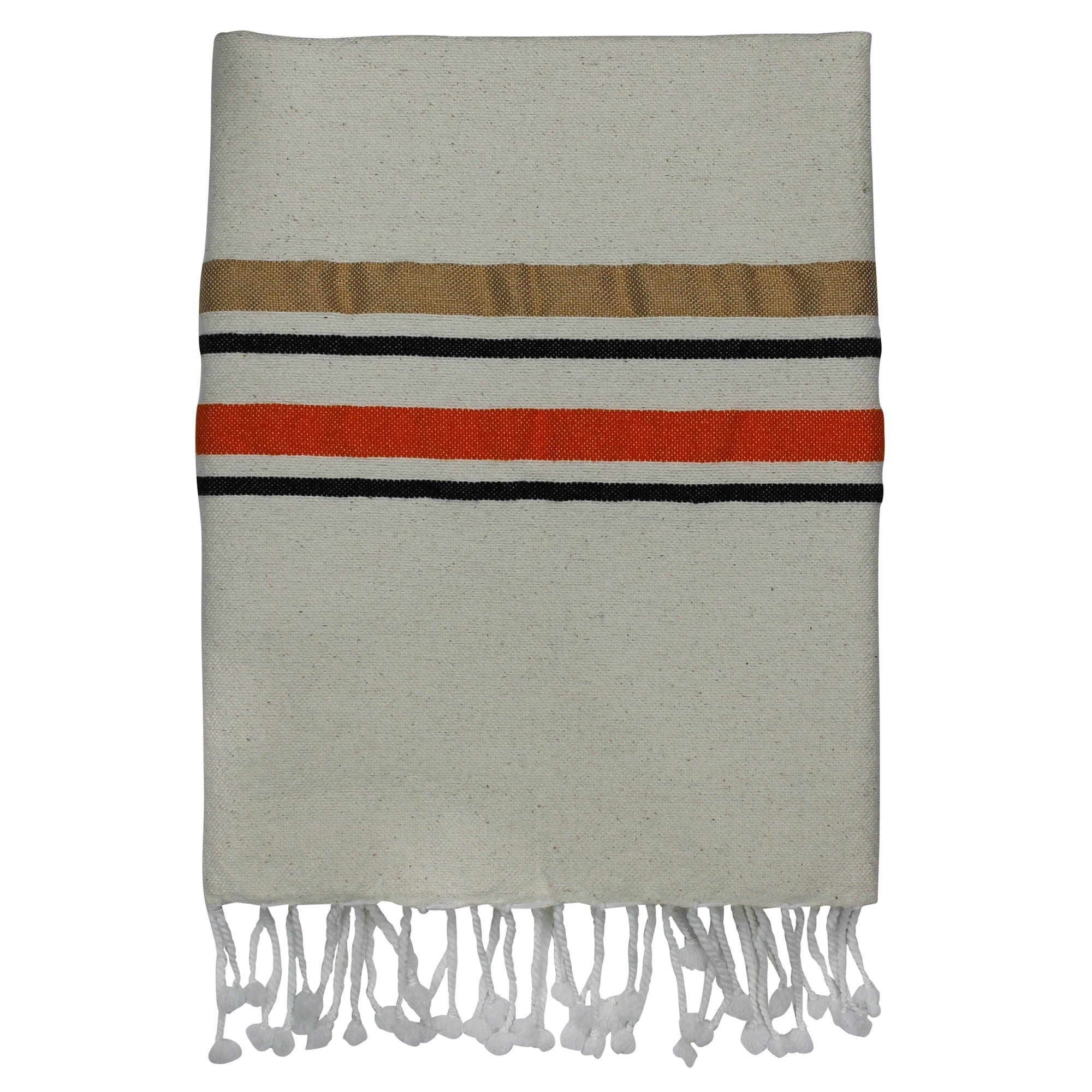 Towel with Multi-Color Stripe