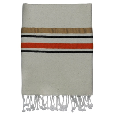 Towel with Multi-Color Stripe