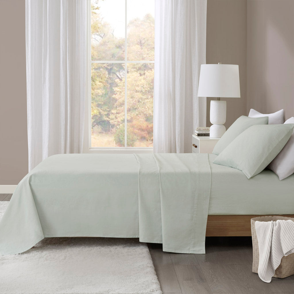Oversized Flannel 4 Piece Sheet Set