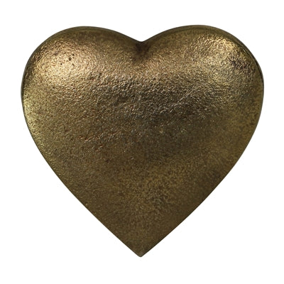 Heart Box, Antique Gold