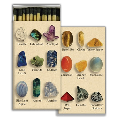 Matches - Crystal Specimens - Black