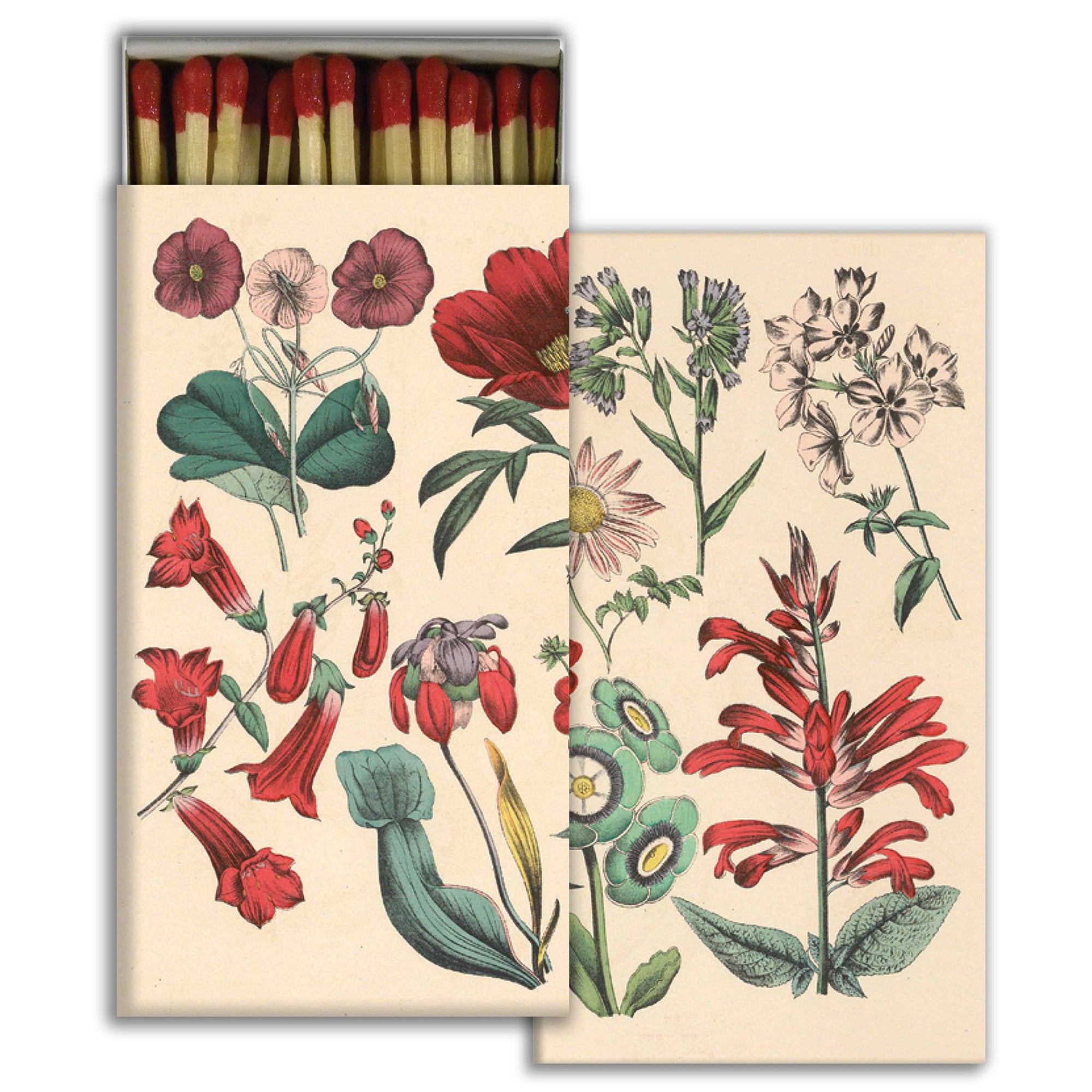 Matches - Red Wildflowers