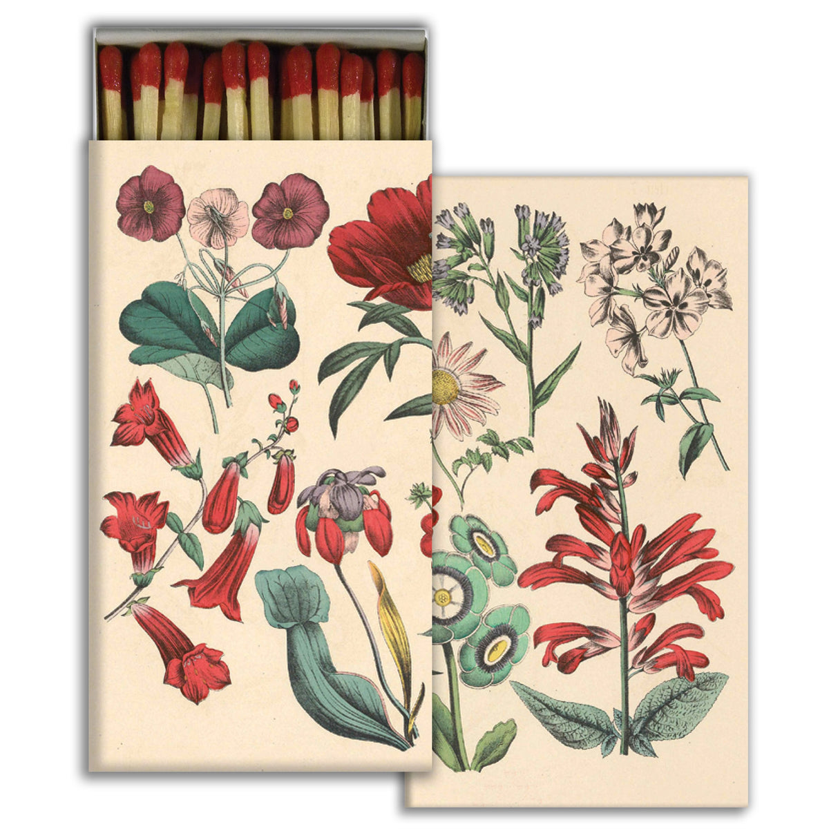 Matches - Red Wildflowers
