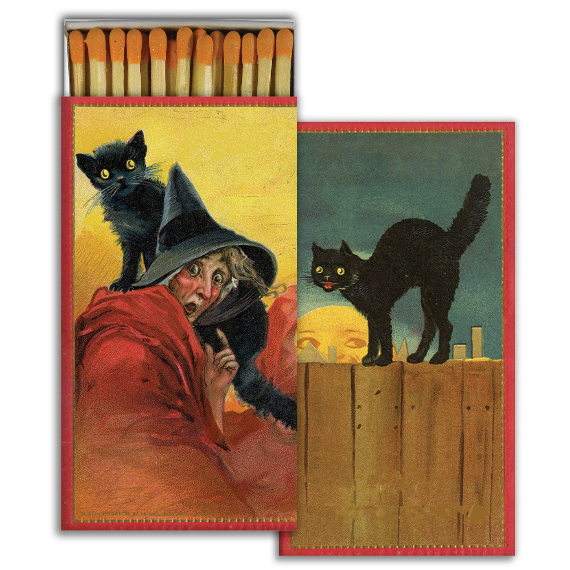 Matches - Black Cat Halloween