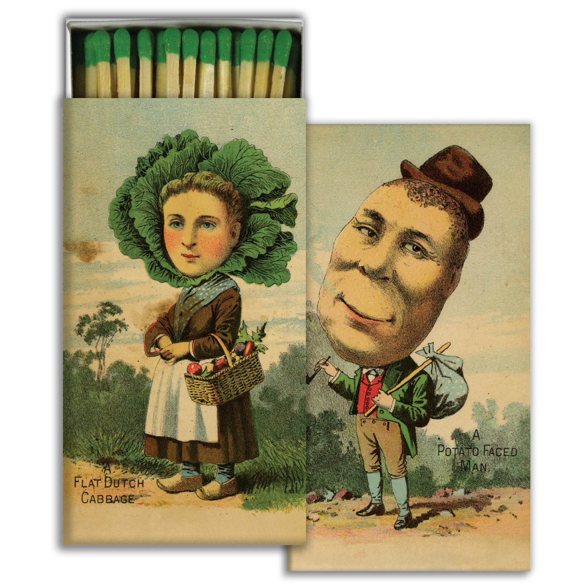 Matches - Potato Head & Cabbage Face