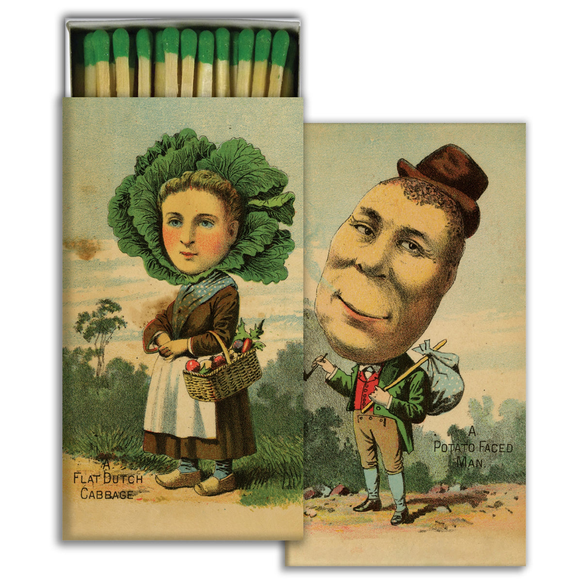 Matches - Potato Head & Cabbage Face