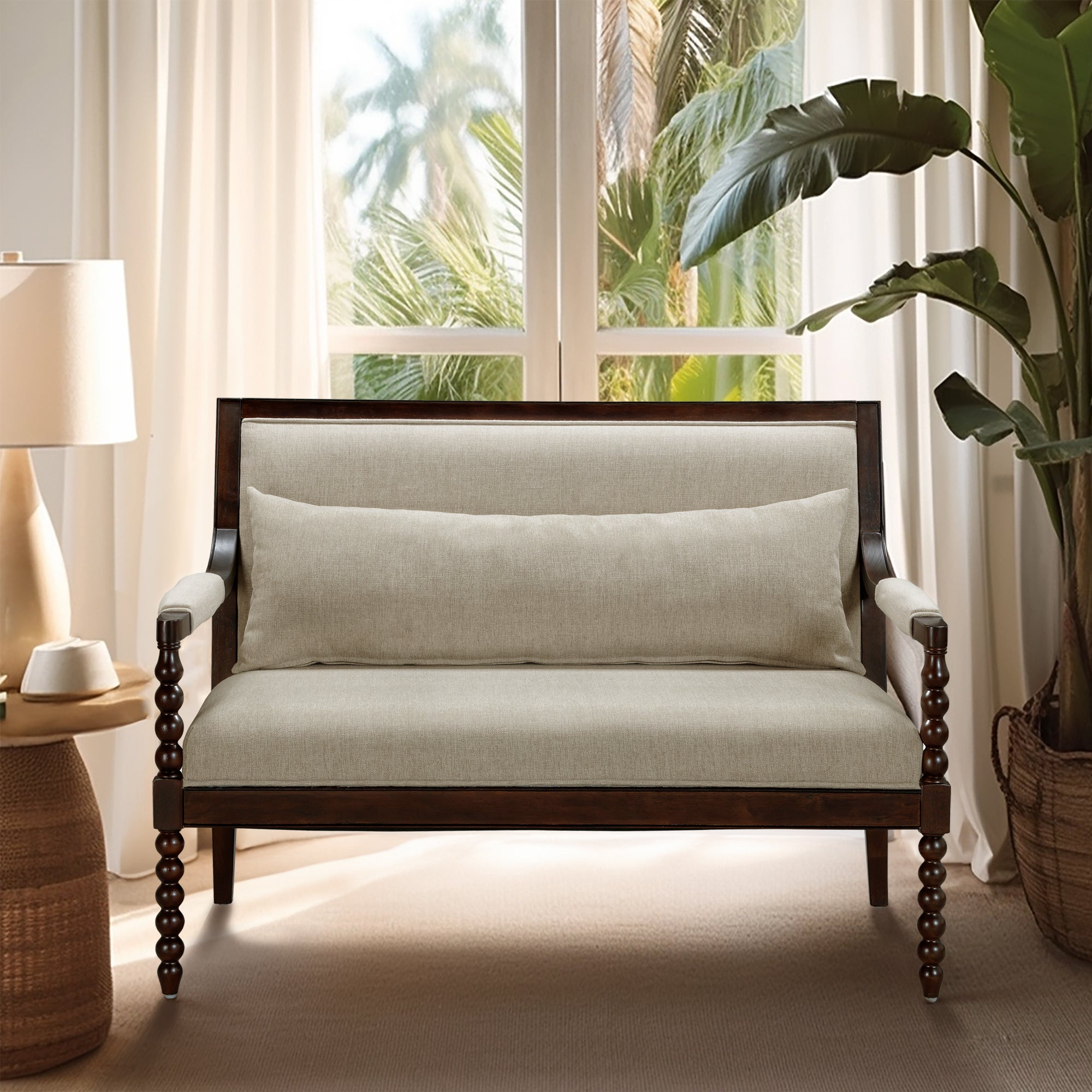 Philippe Upholstered 360 Degree Swivel Chair