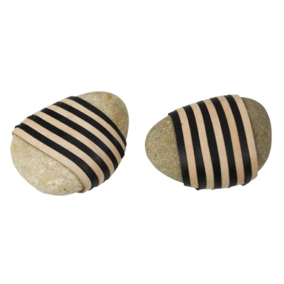 Seneca Stone - Light & Black Leather, Asst.