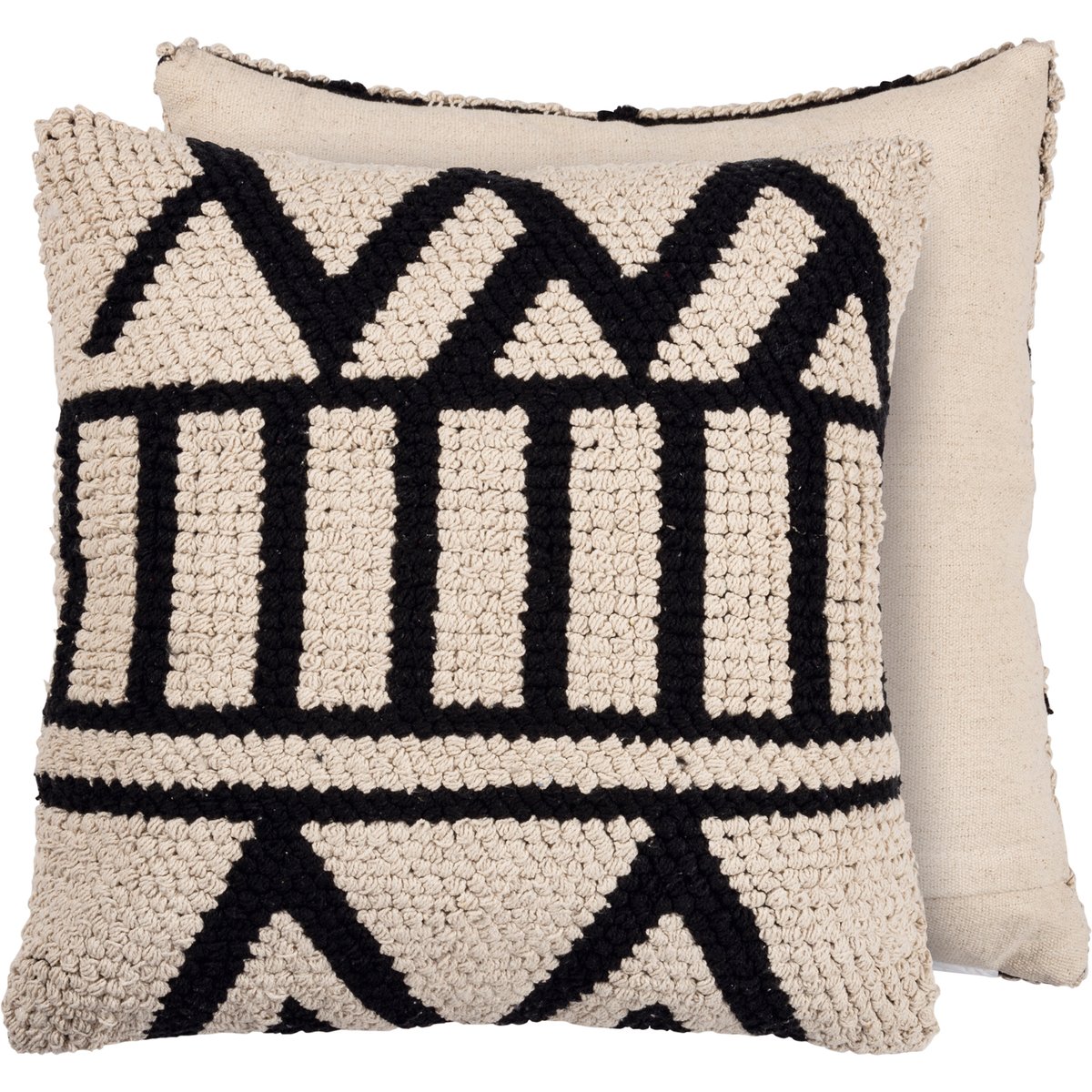 Geometric Textured Pillow