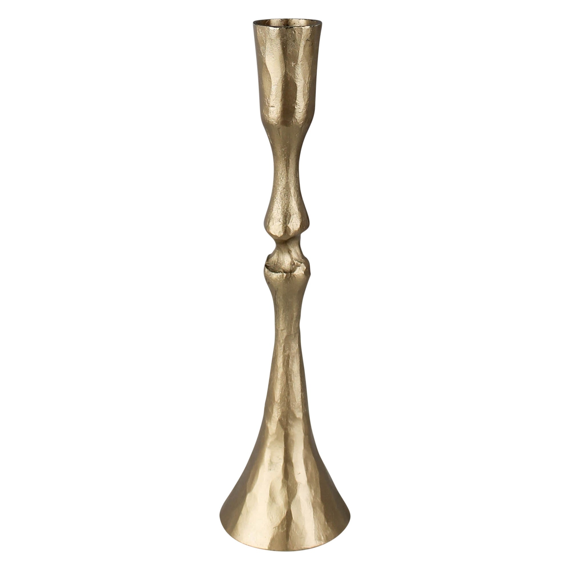Nikki Taper Holder, Brass - (S)