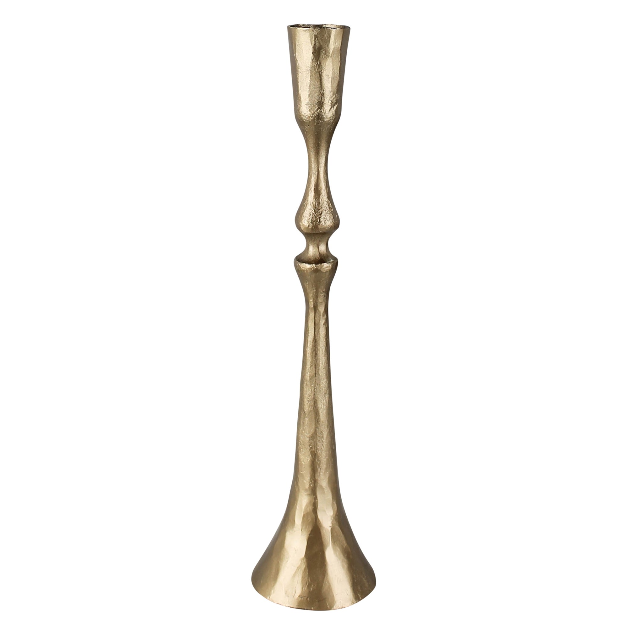 Nikki Taper Holder, Brass - (M)
