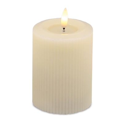 FIA Wick Candle 3"D x 4"H Wax/Plastic 2 C Batteries Not Included 4 & 8 Hr Timer