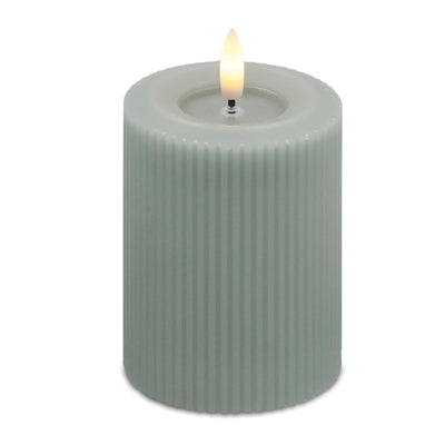 FIA Wick Candle 3"D x 4"H Wax/Plastic 2 C Batteries Not Included 4 & 8 Hr Timer