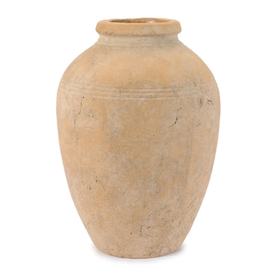 Vase 9"D x 13.25"H Terra Cotta