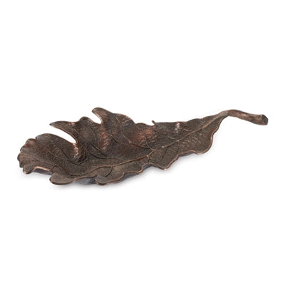 Leaf Plate 14.75"L x 8"W x 3.25"H Aluminum