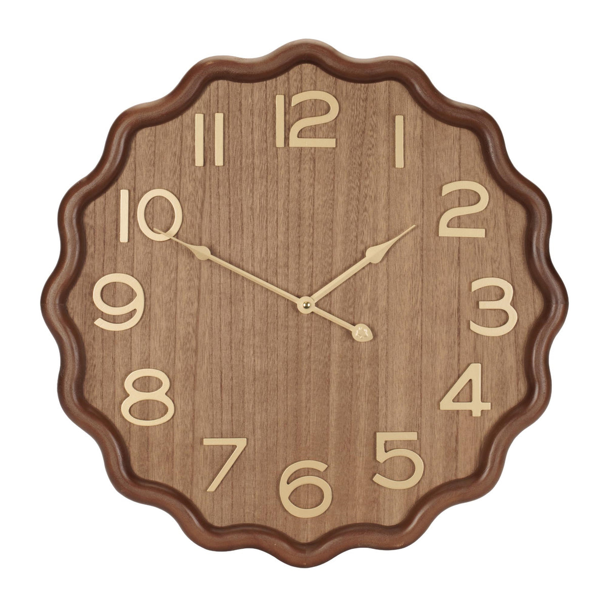 Wall Clock 20”D Wood/MDF