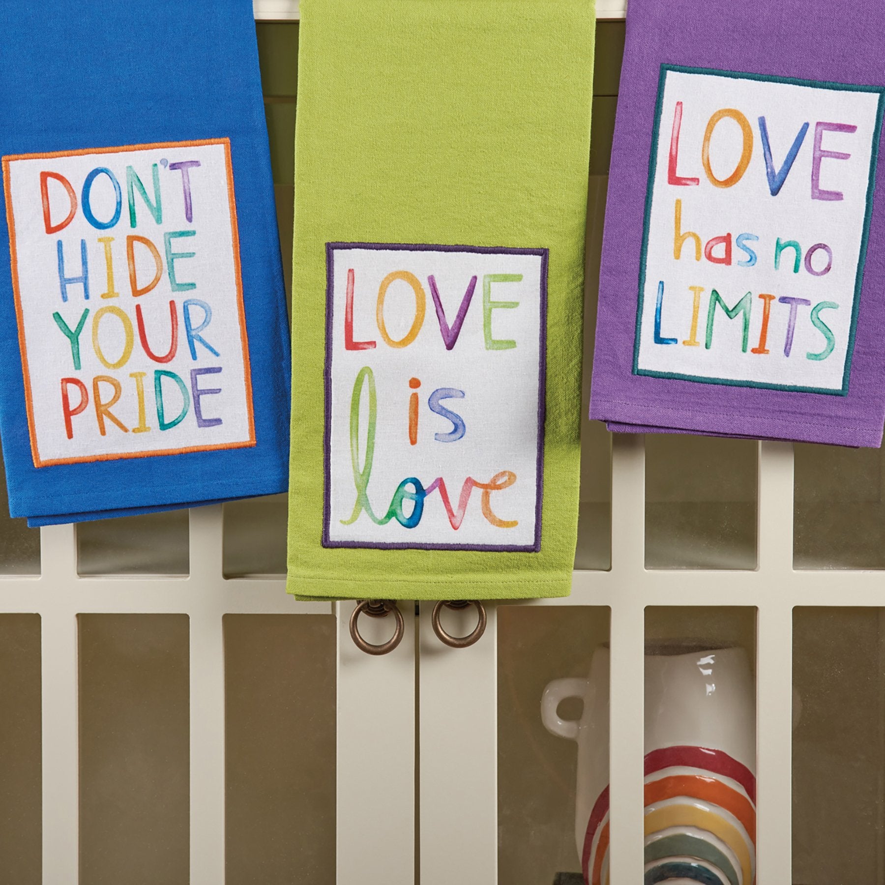 Don't Hide Your Pride Kitchen Towel