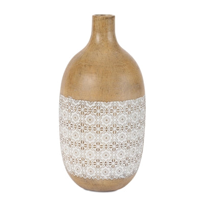 Vase 10”H Resin