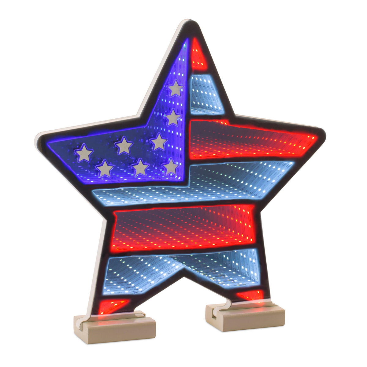 Star Flag Ekkolight 13.5”H Acrylic UL Plug