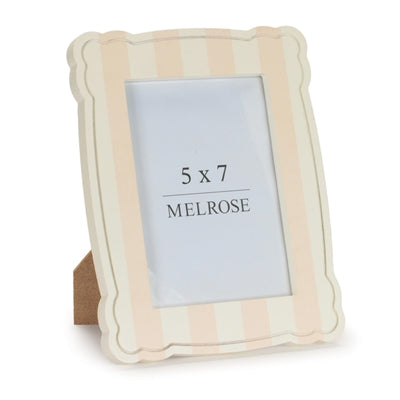 Frame (Holds a 5 x 7" Photo) 7.25"L x 9"H MDF/Glass