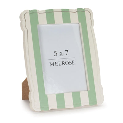 Frame (Holds a 5 x 7" Photo) 7.25"L x 9"H MDF/Glass