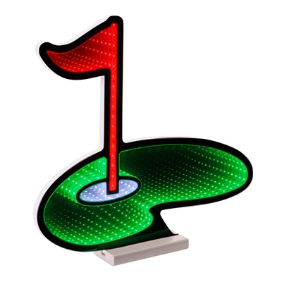 Golf Hole Ekkolight 16”H Acrylic UL Plug