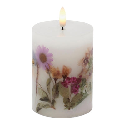 FIA Wick Candle 3"D x 4"H Wax/Plastic 2 C Batteries Not Included 4 & 8 Hr Timer