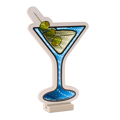 Martini Ekkolight 12.5”H Acrylic UL Plug