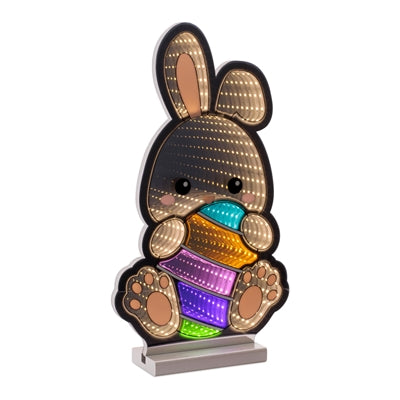 Bunny w/Egg Ekkolight 16”H Acrylic UL Plug