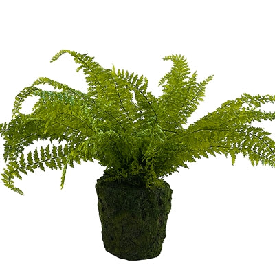 Potted Fern 27”H Polyester