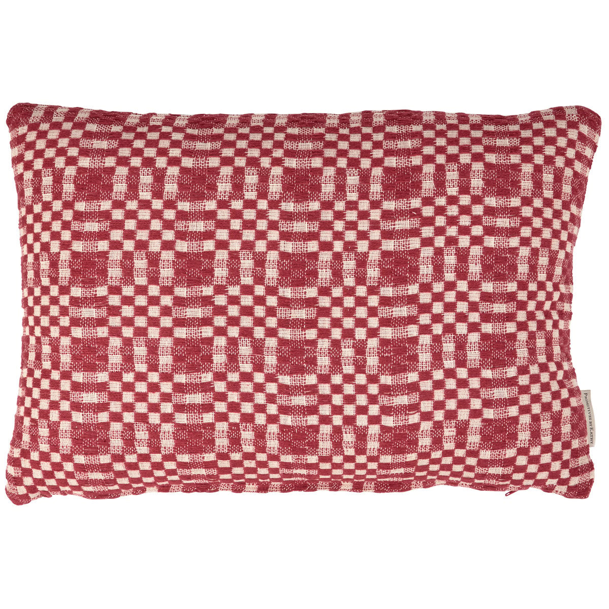 Red Check Pillow
