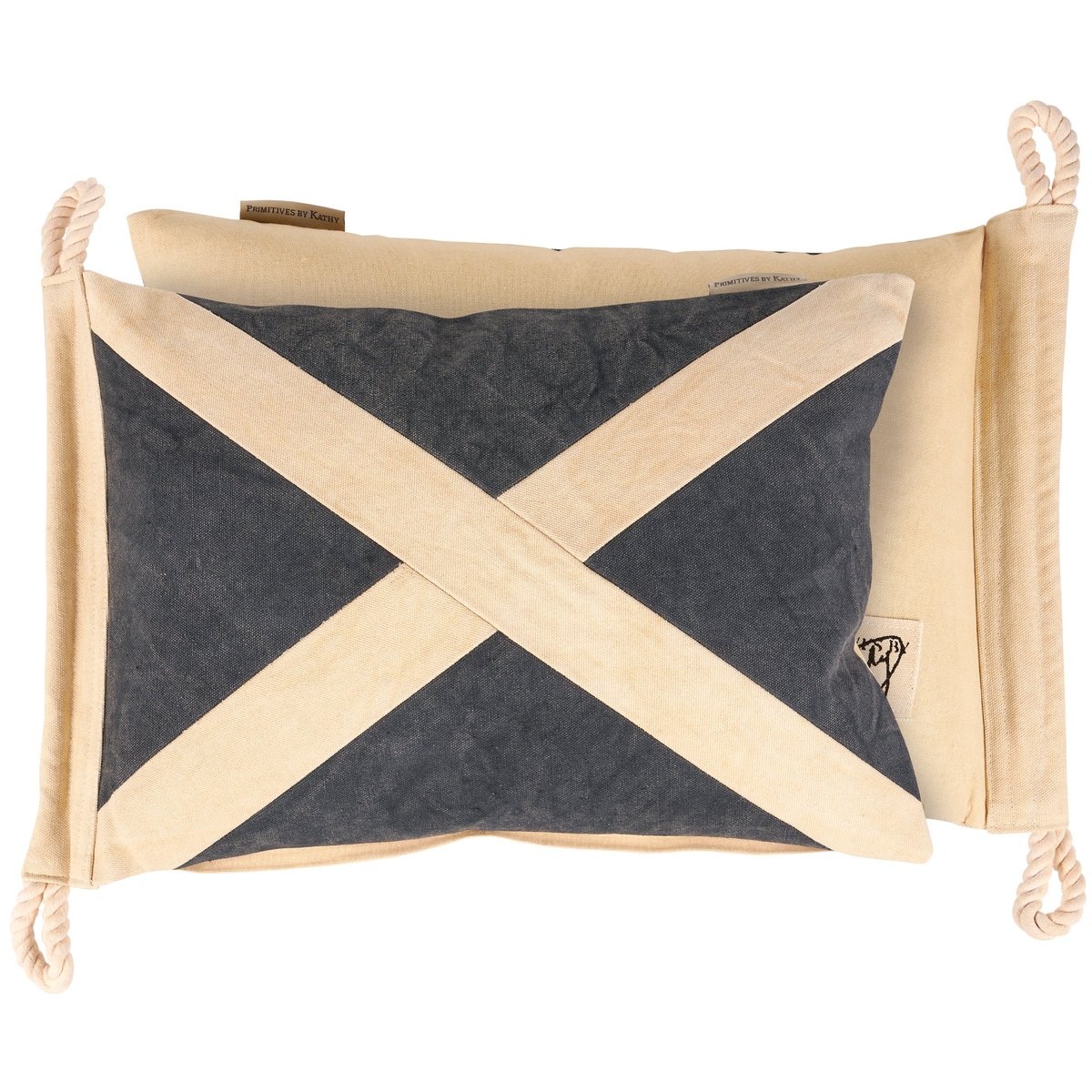 Canvas Nautical At Rest Pillow
