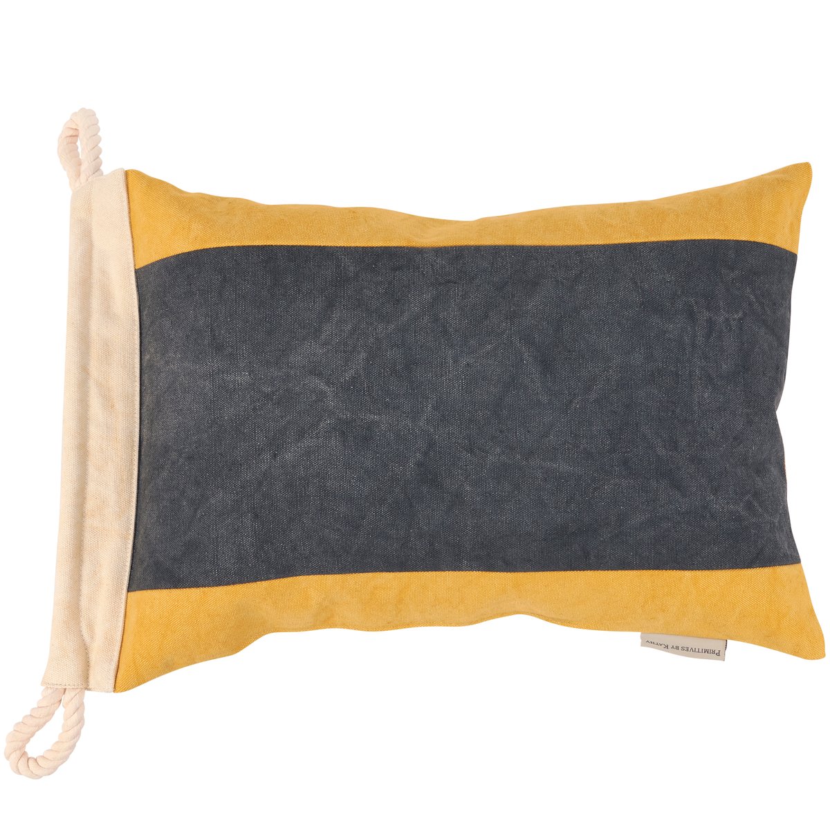 Canvas Nautical Keep Clear Pillow