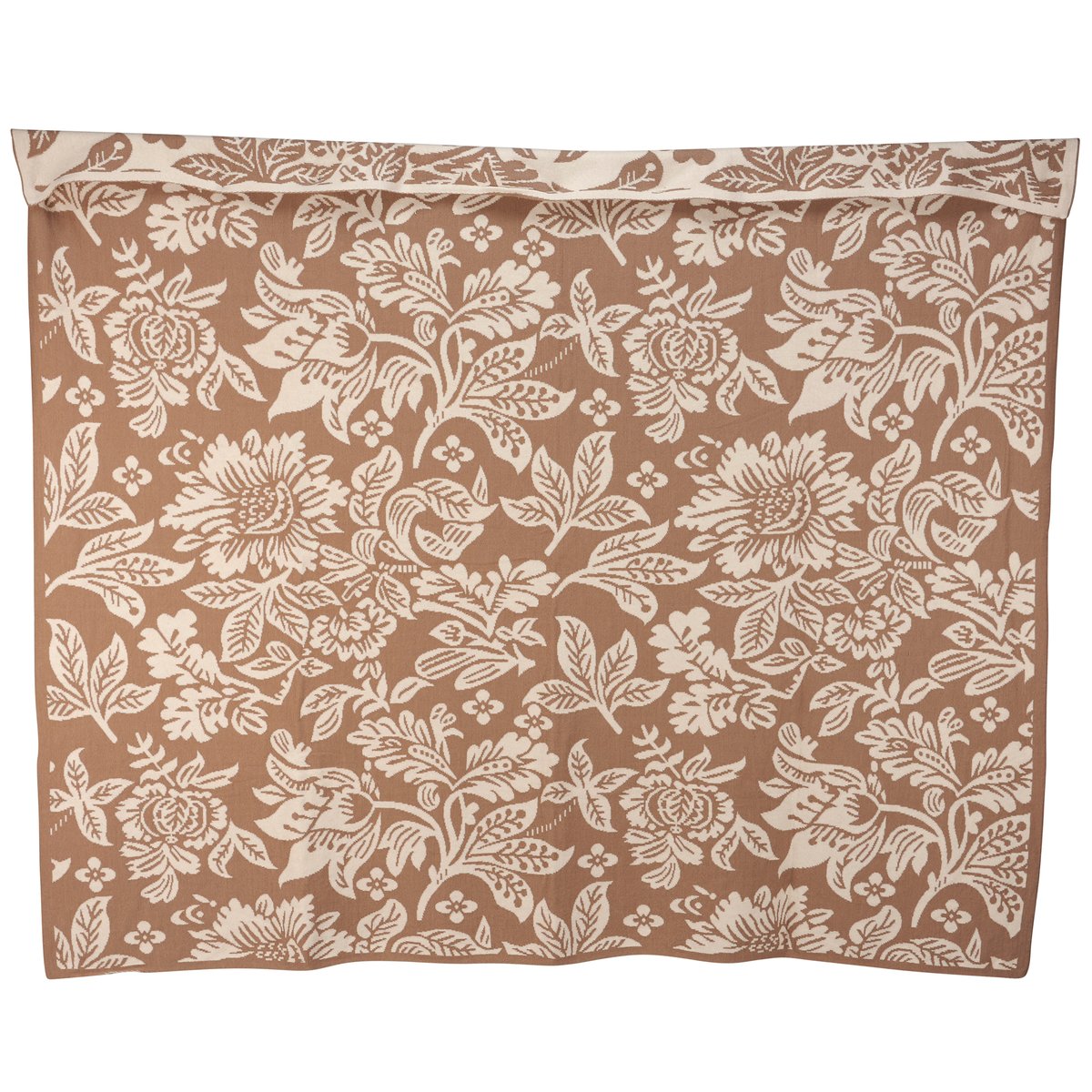 Floral Damask Throw