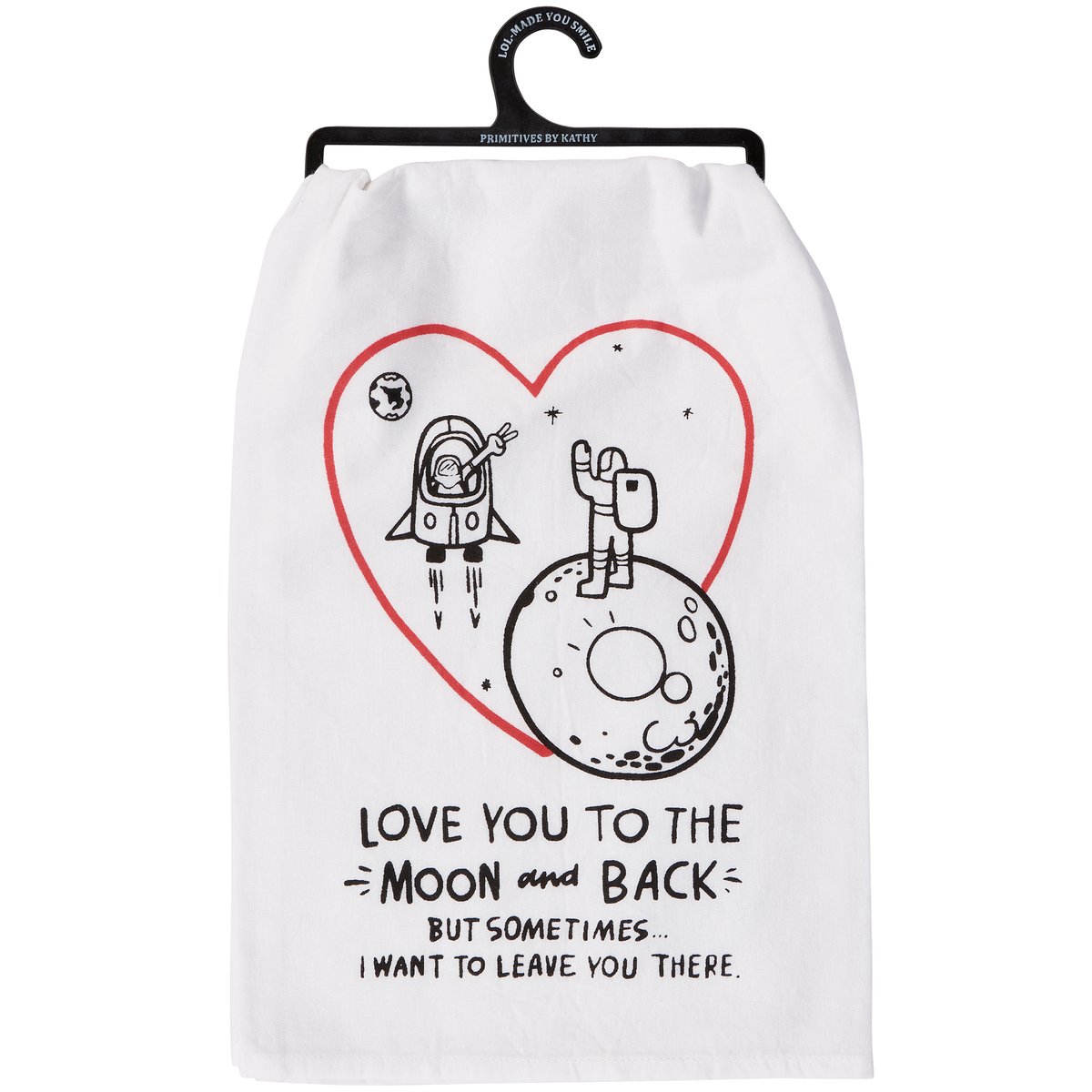 Moon and Back Kitchen Towel
