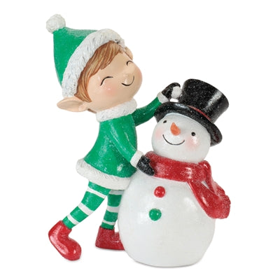 Elf w/Snowman