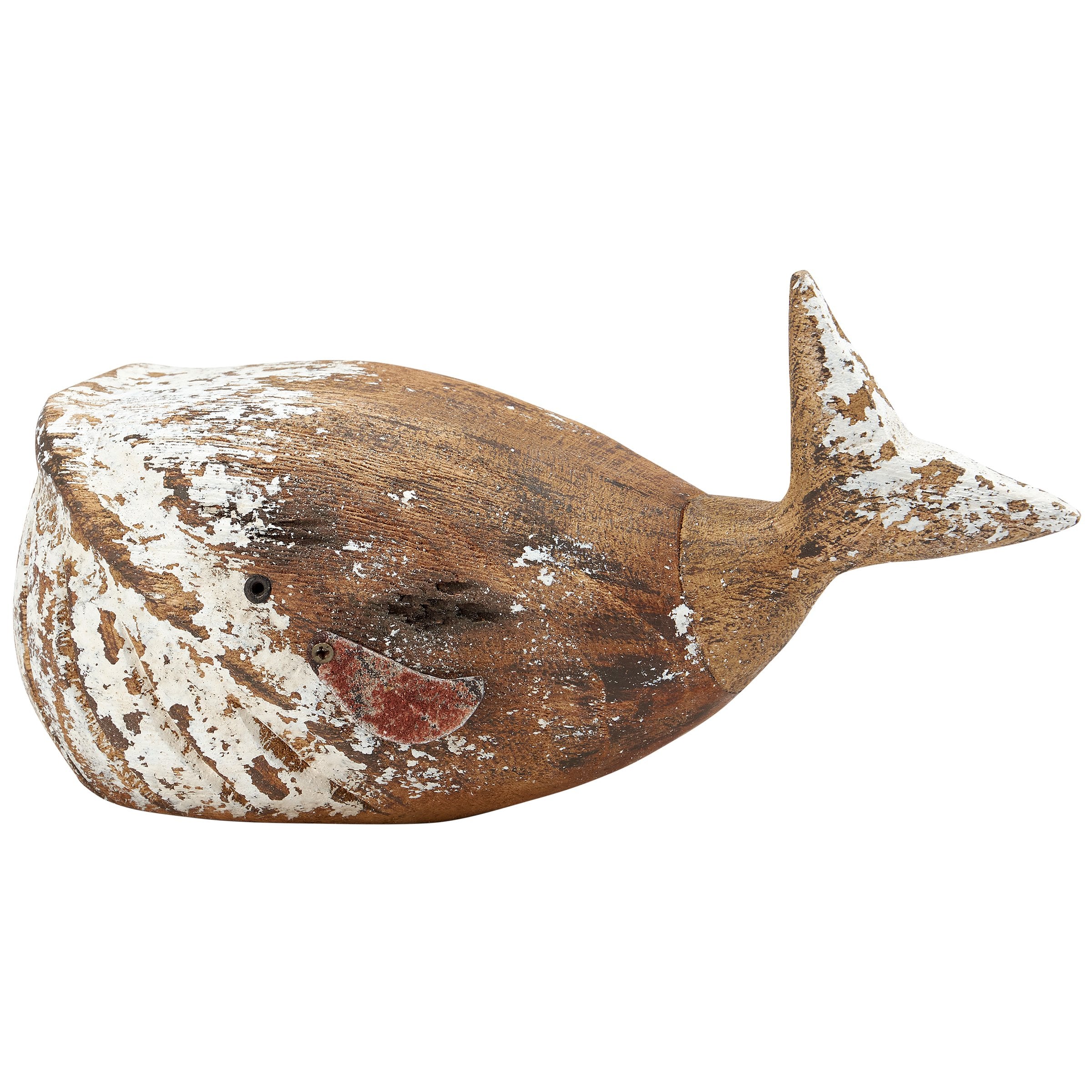 Whitewashed Whale Object (S)