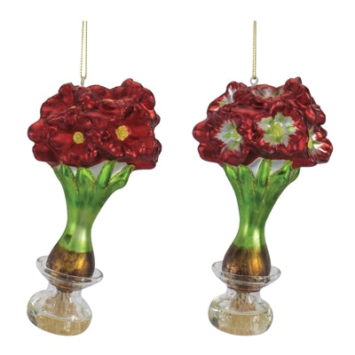 Amaryllis Ornament (S/2)