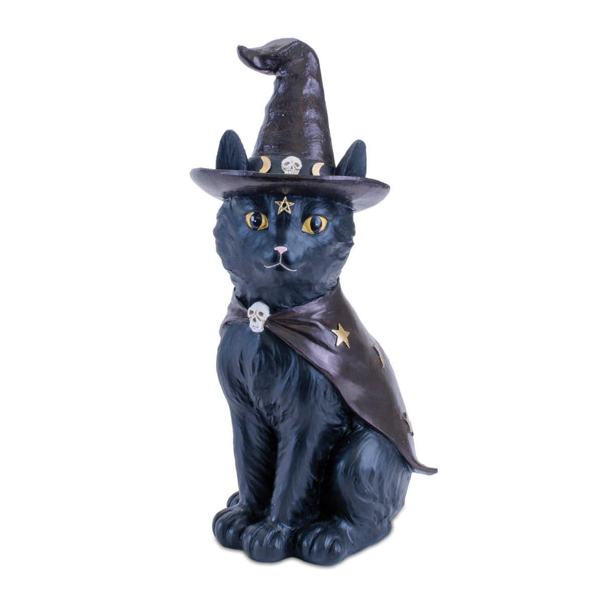 Cat w/Witch Hat and Cape