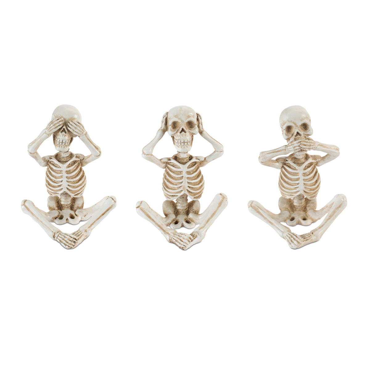 Skeleton See/Hear/Speak No Evil (S/3)