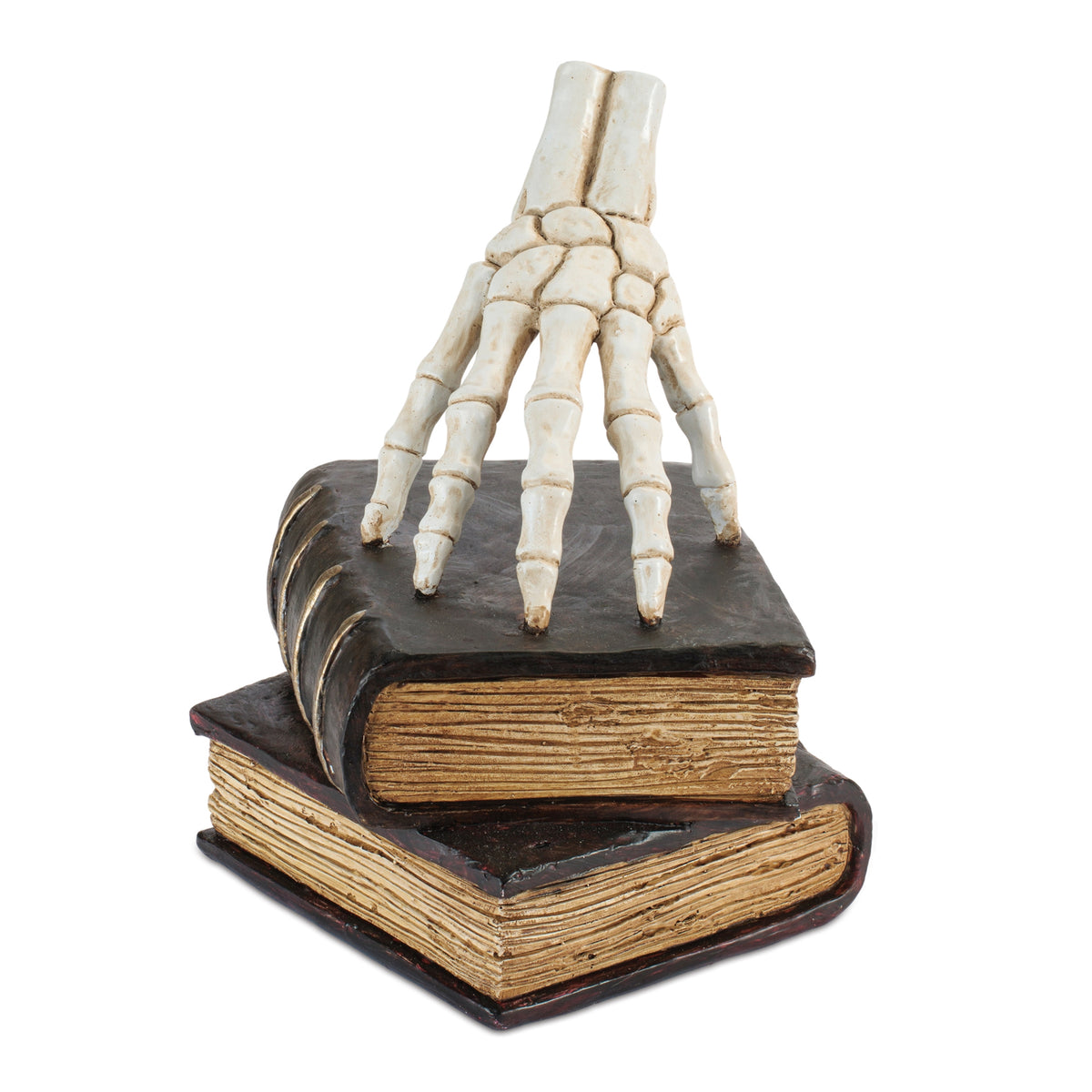 Skeleton Hand on Books