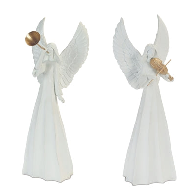 Angel w/Instrument (S/2)