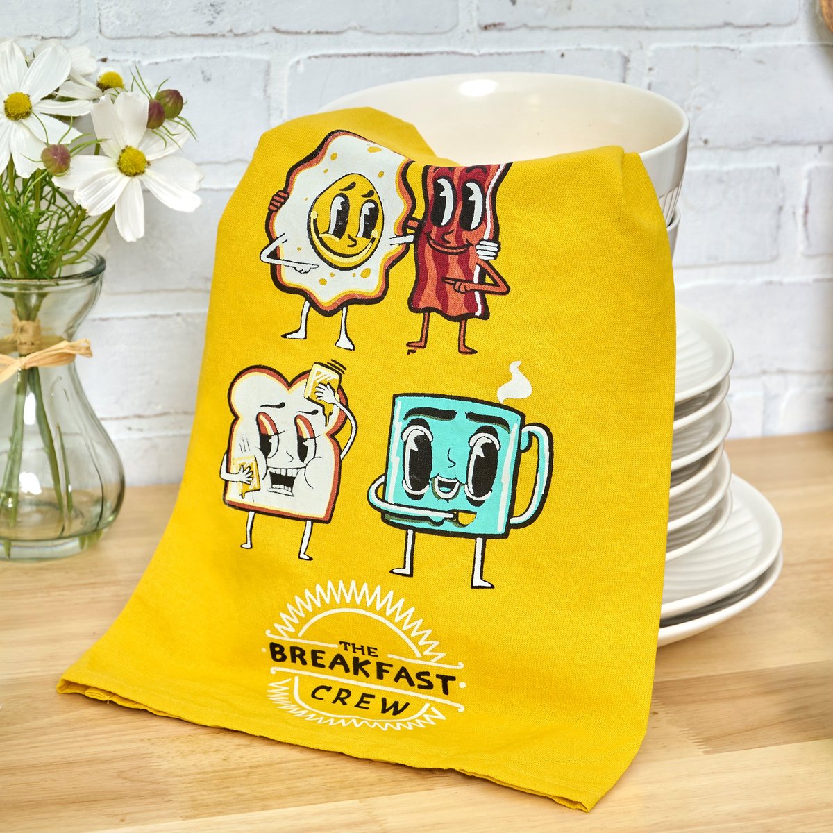 Breakfast Crew Kitchen Towel