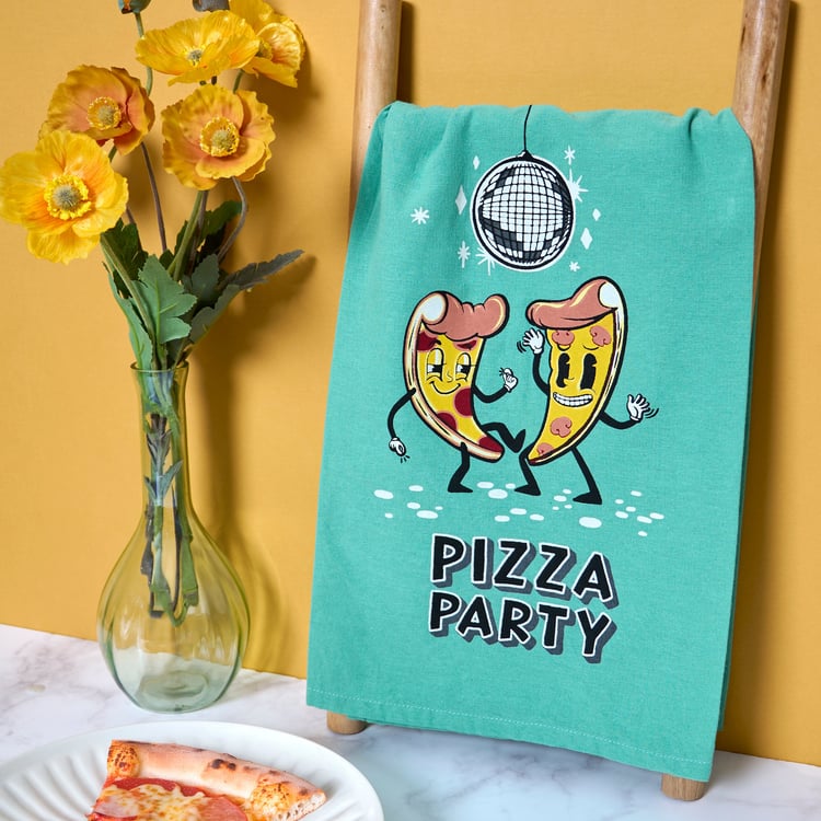 Pizza Party Kitchen Towel