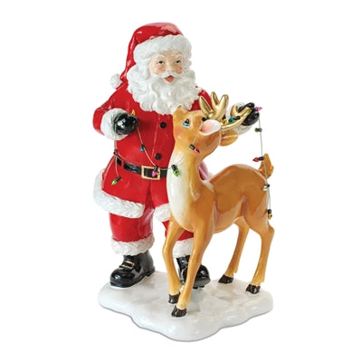 Santa w/Deer