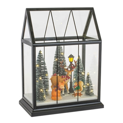 LED Greenhouse w/Deer