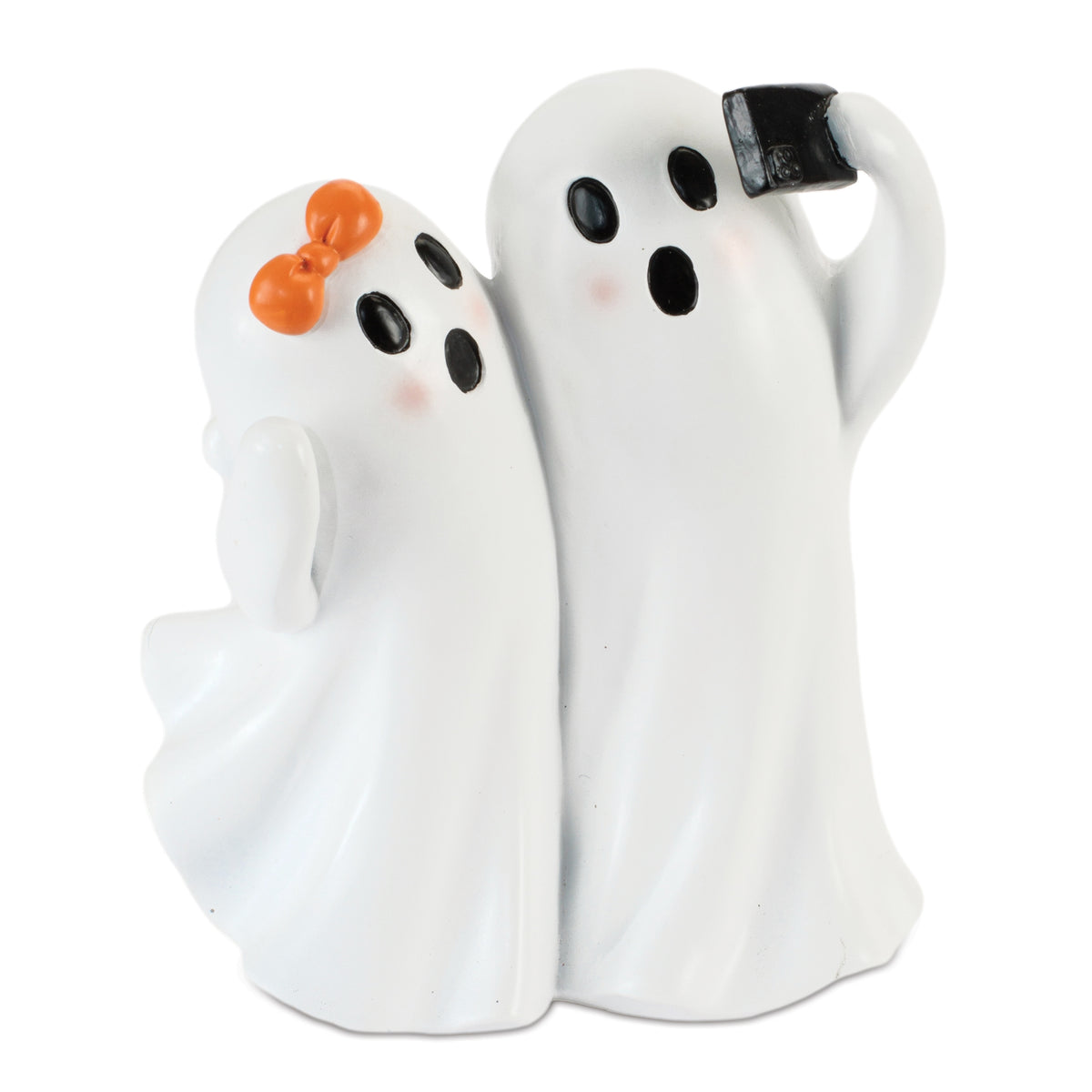 Ghost Couple Taking Selfie