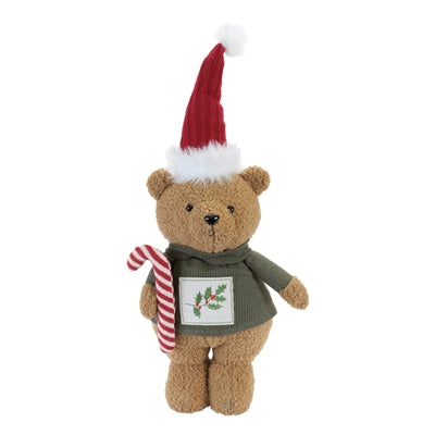 Bear w/Candy Cane